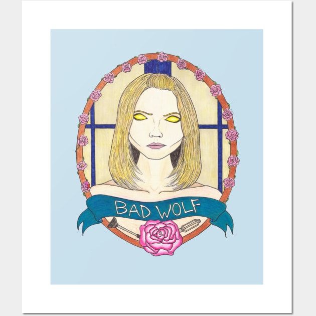 The Bad Wolf Wall Art by Maeden